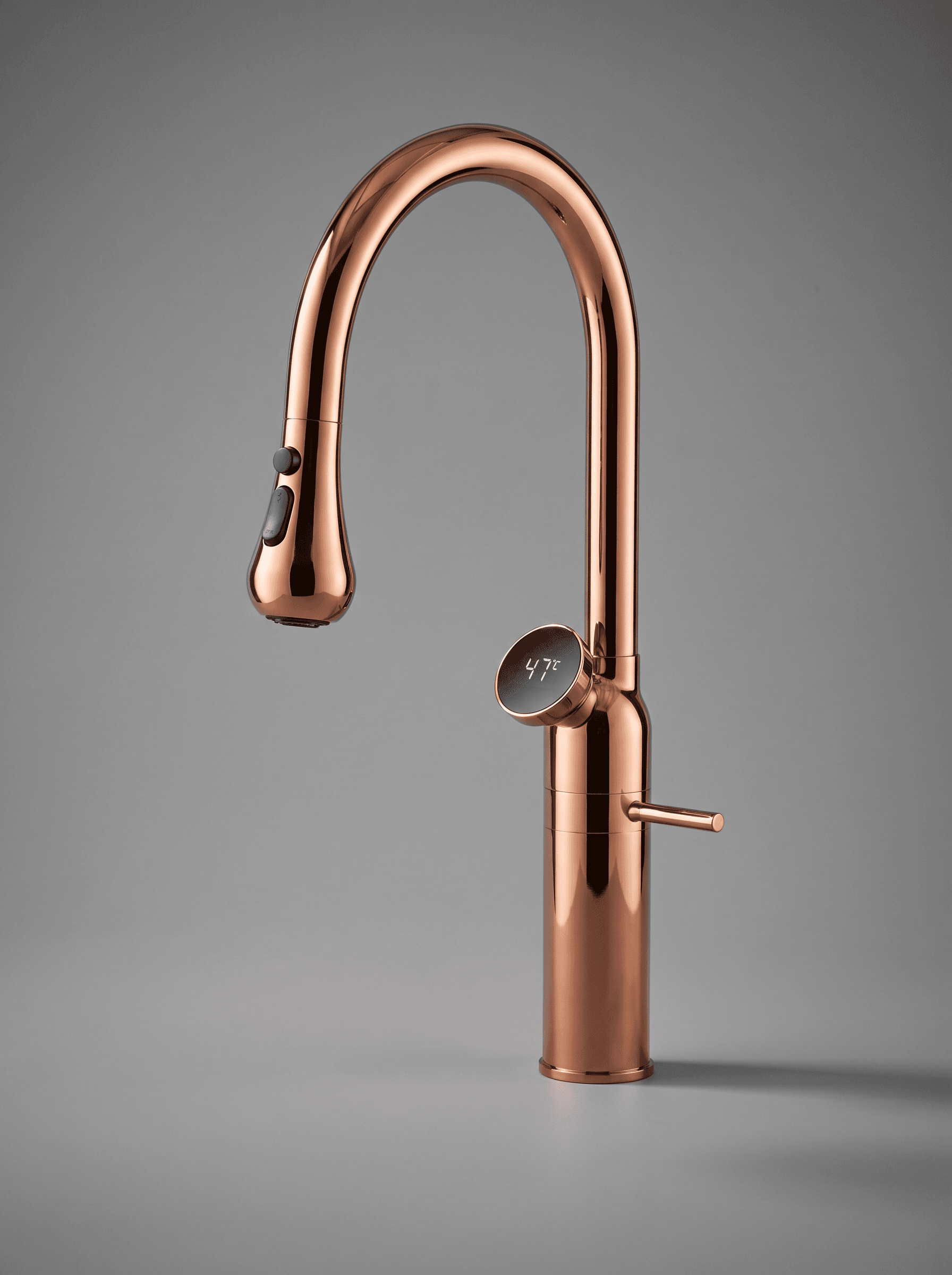 Rose Gold Led Göstergeli Mutfak Bataryası - 2