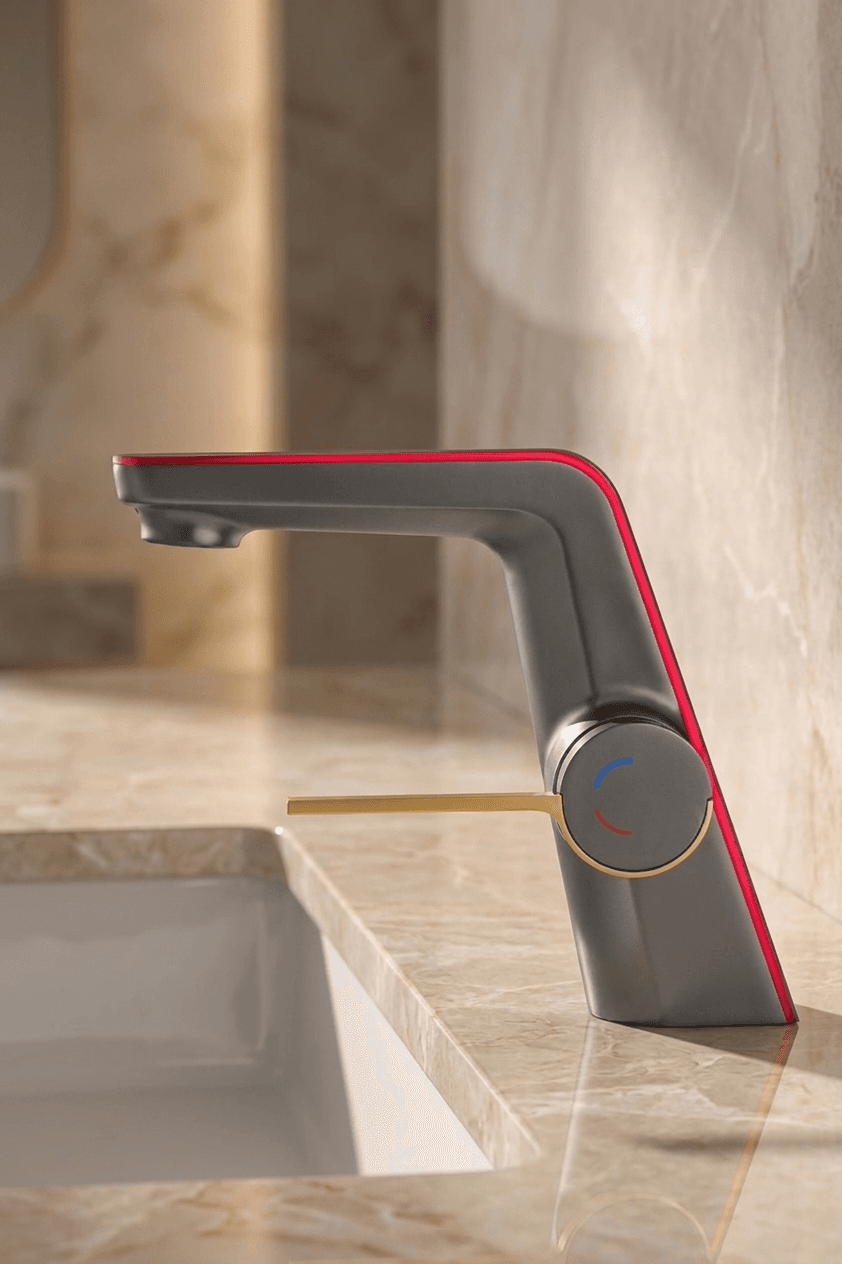 Revo Led Sıcaklık Göstergeli Banyo Bataryası - 4